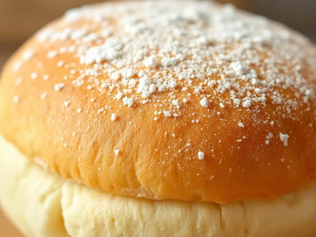 What is the white stuff in burger bun?