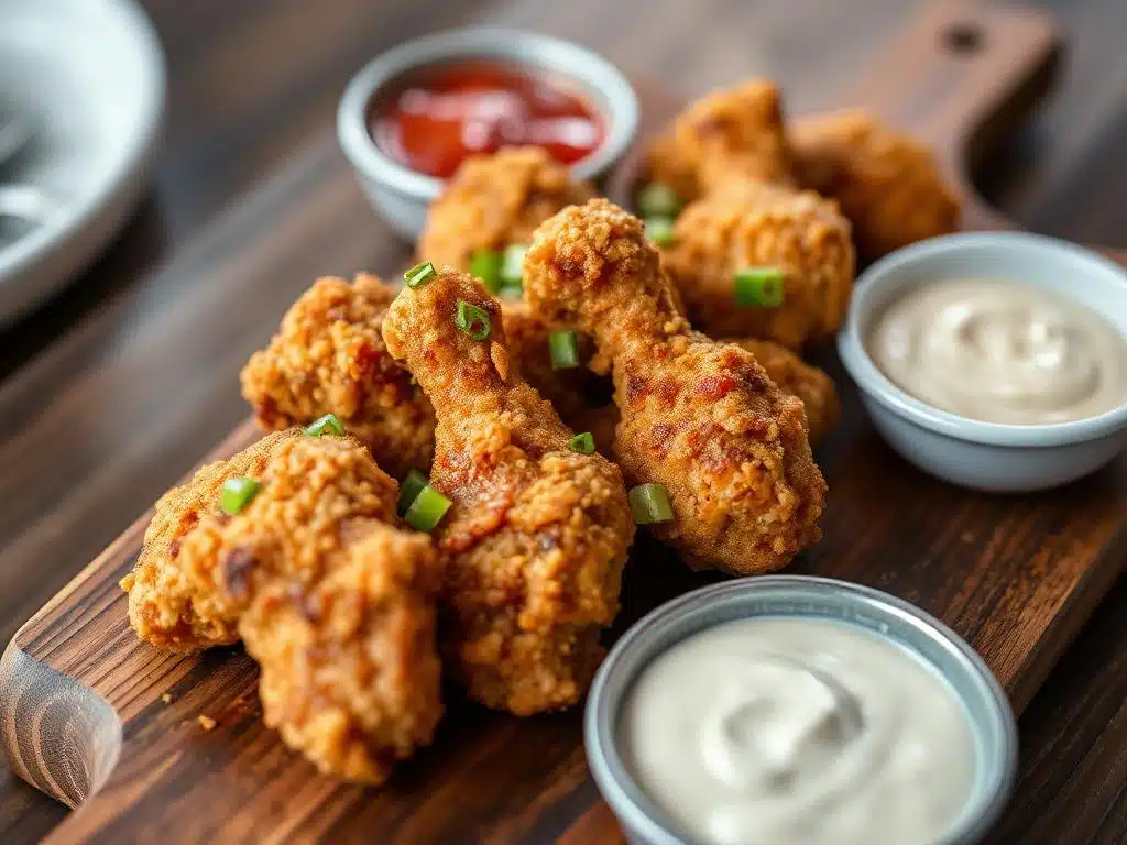 How long for chicken bites in an air fryer?