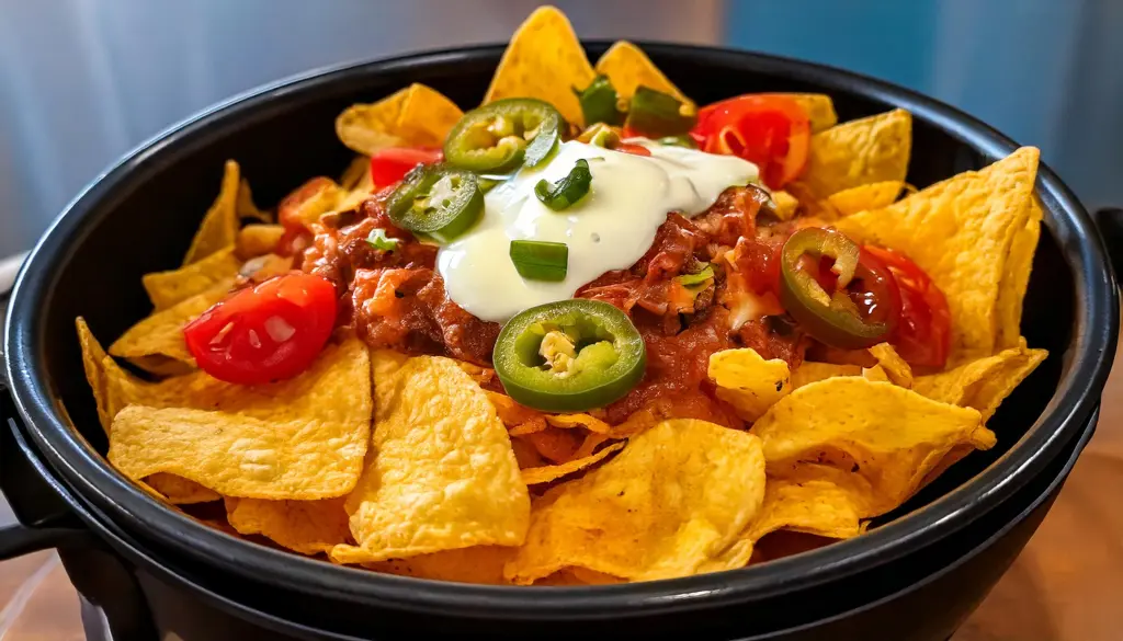 Air Fryer Nachos