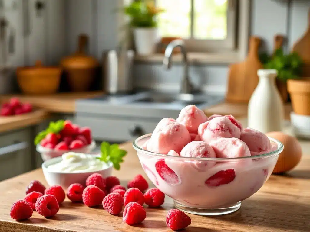 Raspberry Frozen Custard Recipe