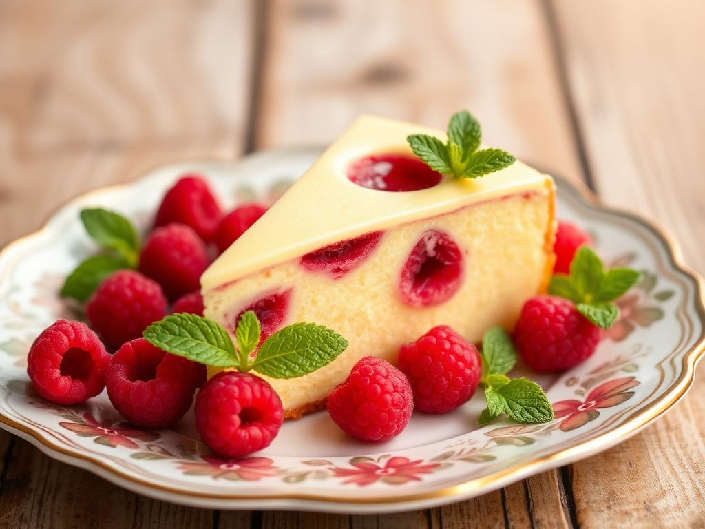 Store Raspberry Custard Cake