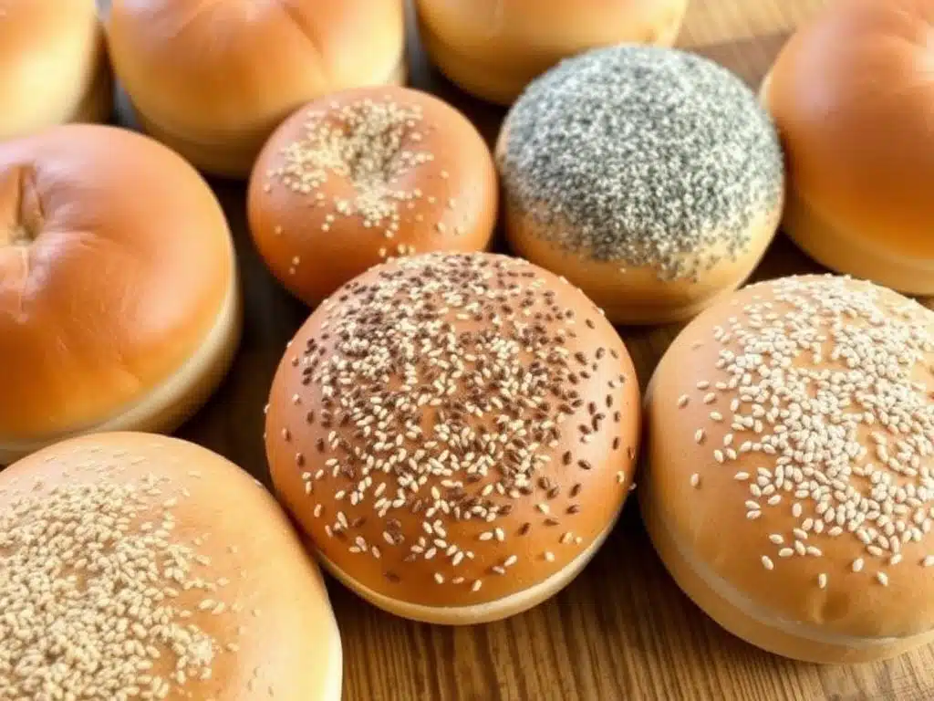 What is the white stuff in burger bun?