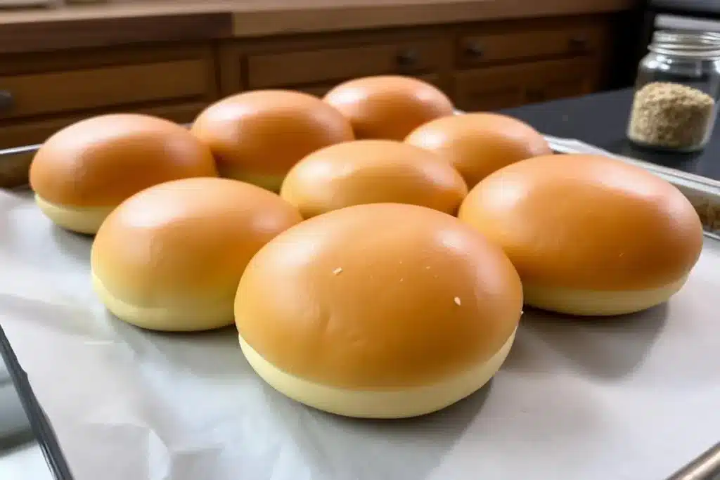 Egg White Burger Buns