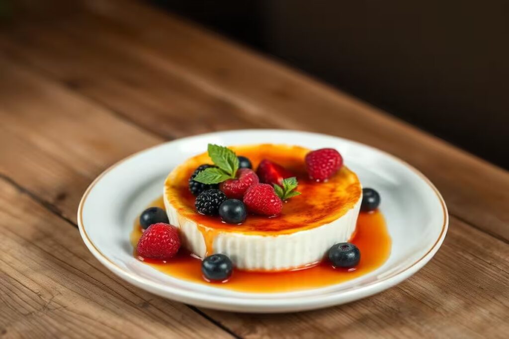 What is crème brûlée mostly made of