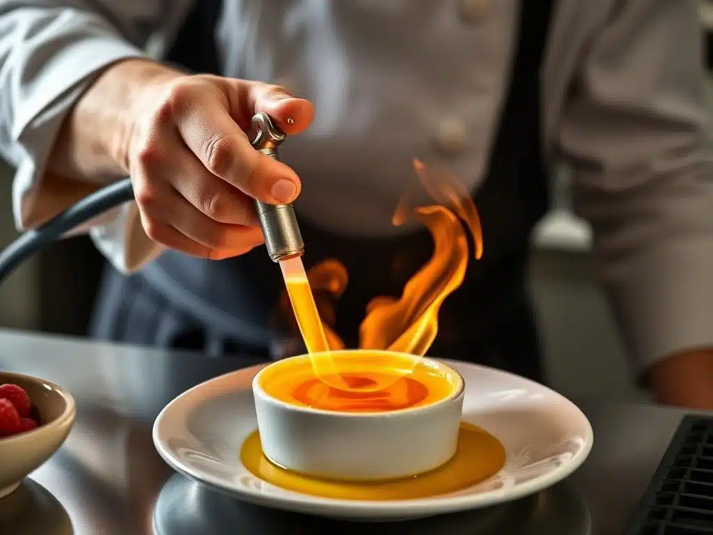 Custard vs. crème brûlée, differences between custard and crème brûlée, crème brûlée and custard comparison, custard and crème brûlée distinctions, crème brûlée versus custard.