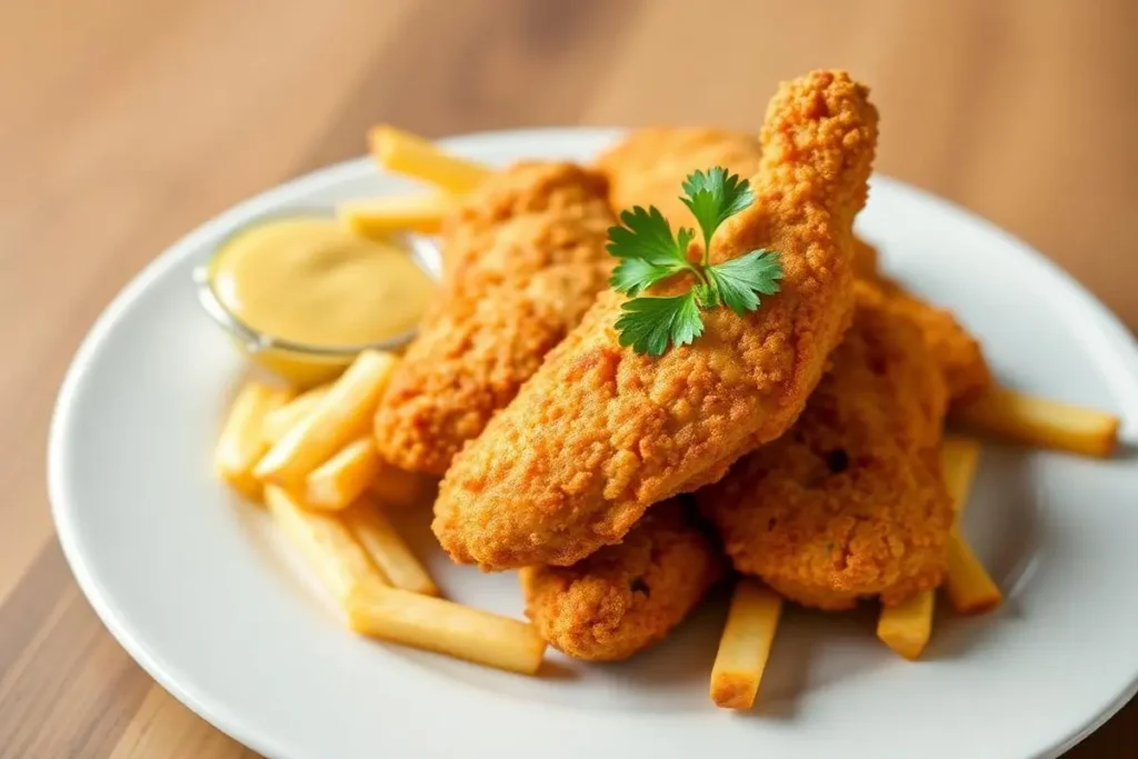 Chicken Tenders and Fries