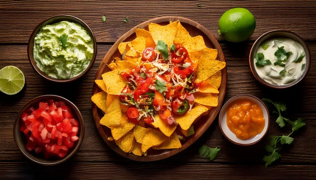 Air Fryer Nachos