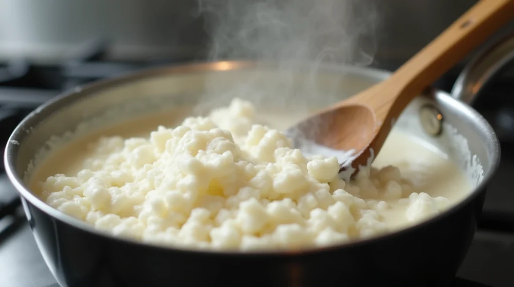 Is it OK to melt cottage cheese?

