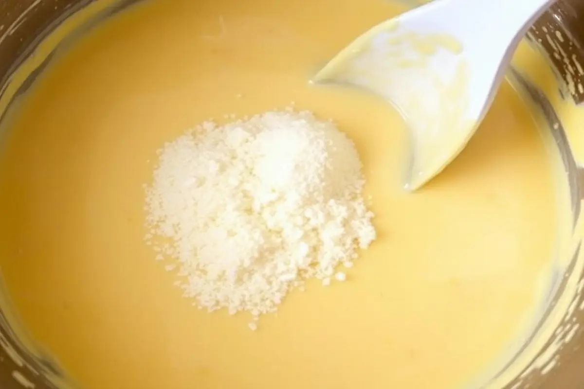 How do you thicken cheese fillings?