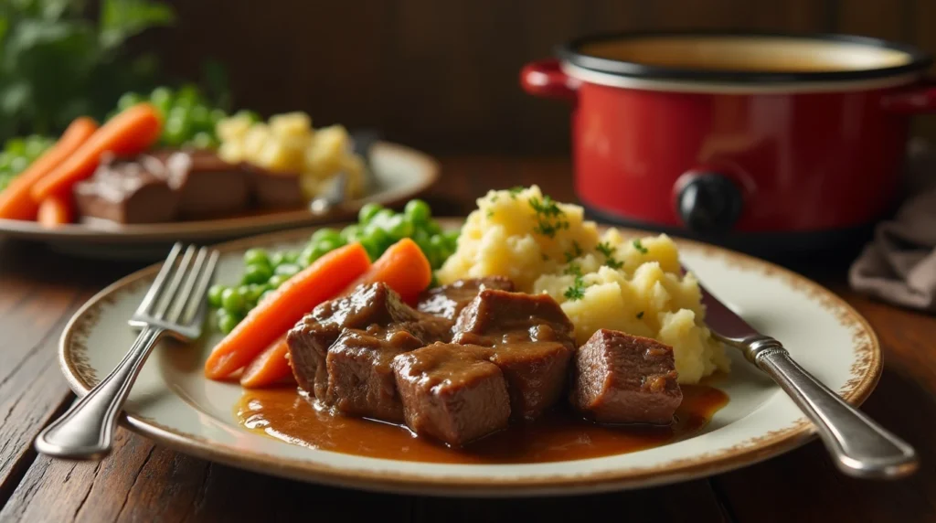 Why is my cube steak tough in the crock pot?